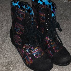 Skull Boots